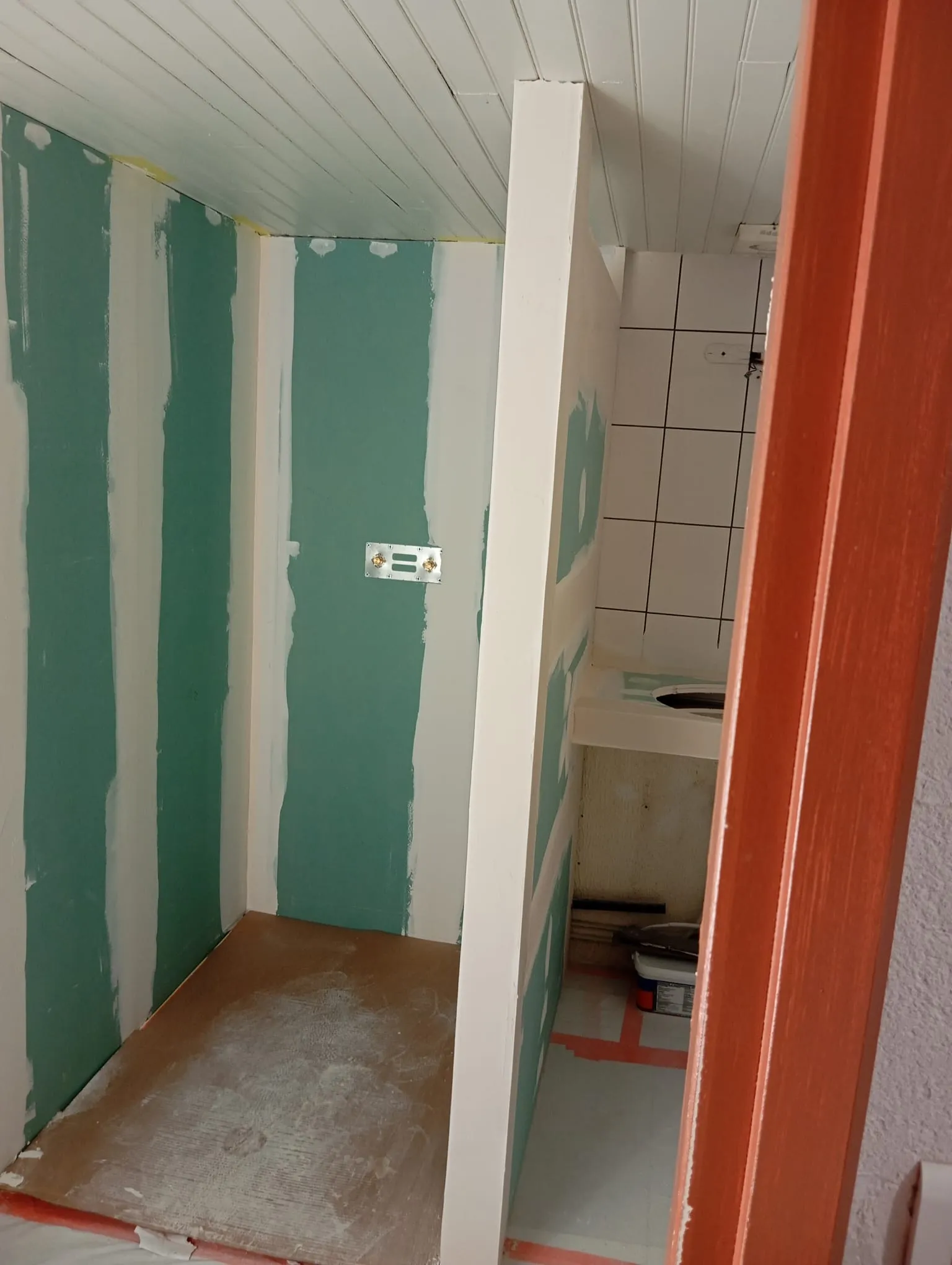 renovation salle de bain authezat travaux carrelage faîence LG FINITIONS 63